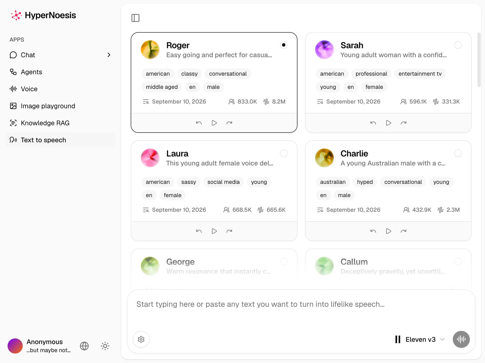 Text to speech is here: turn any text into lifelike speech.